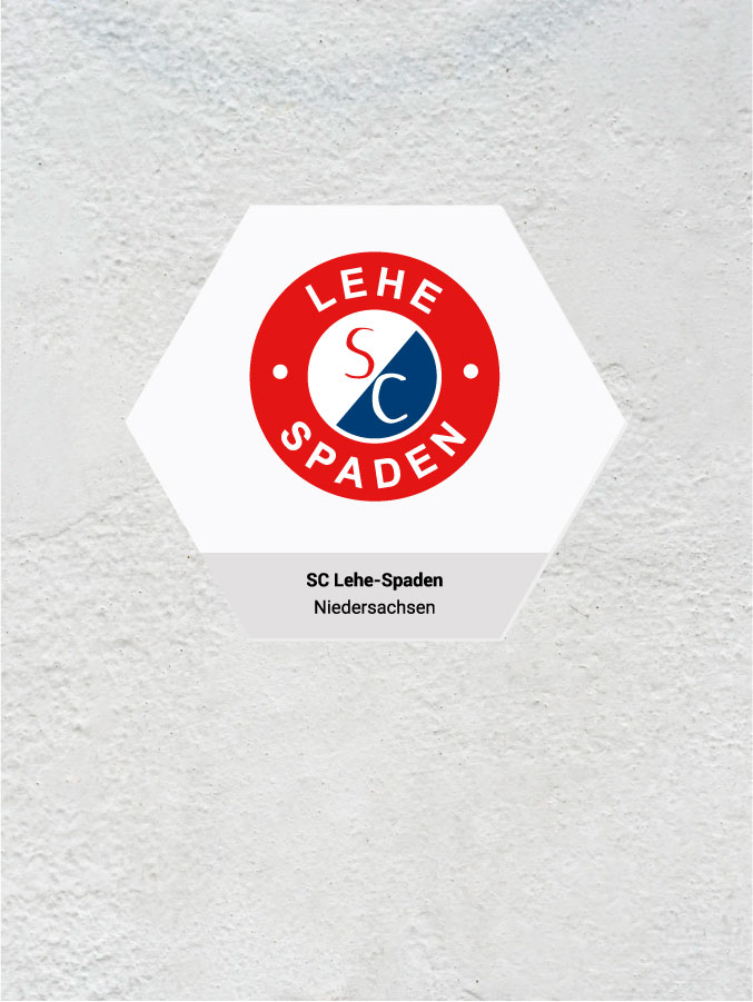 Wandkachel Hexagon mit Logo