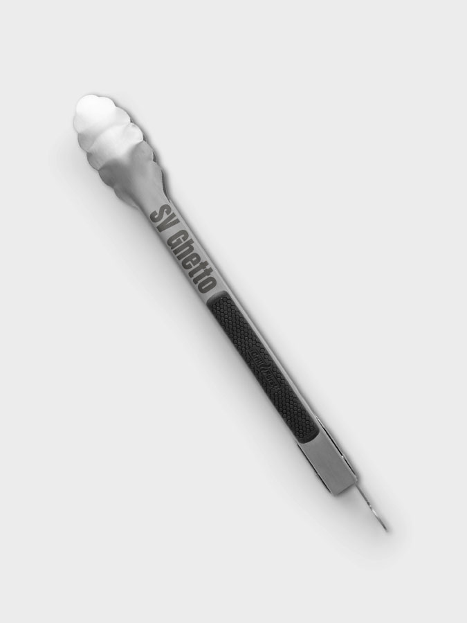 Grillzange Grillfürst Edelstahl