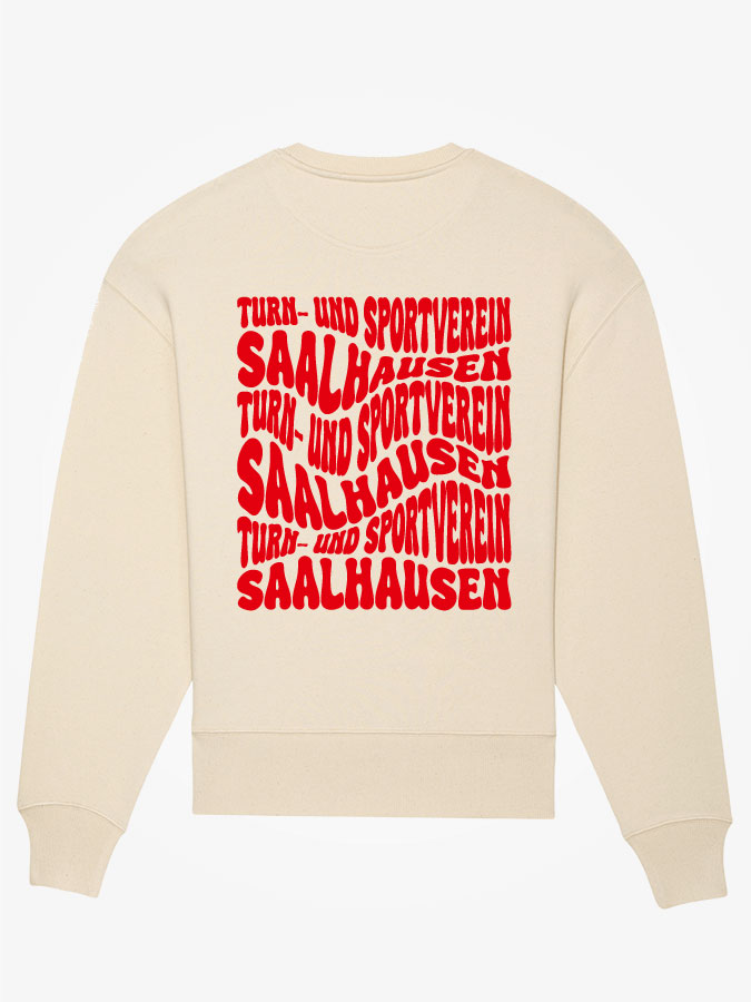 Oversized Sweater Wavy Herren