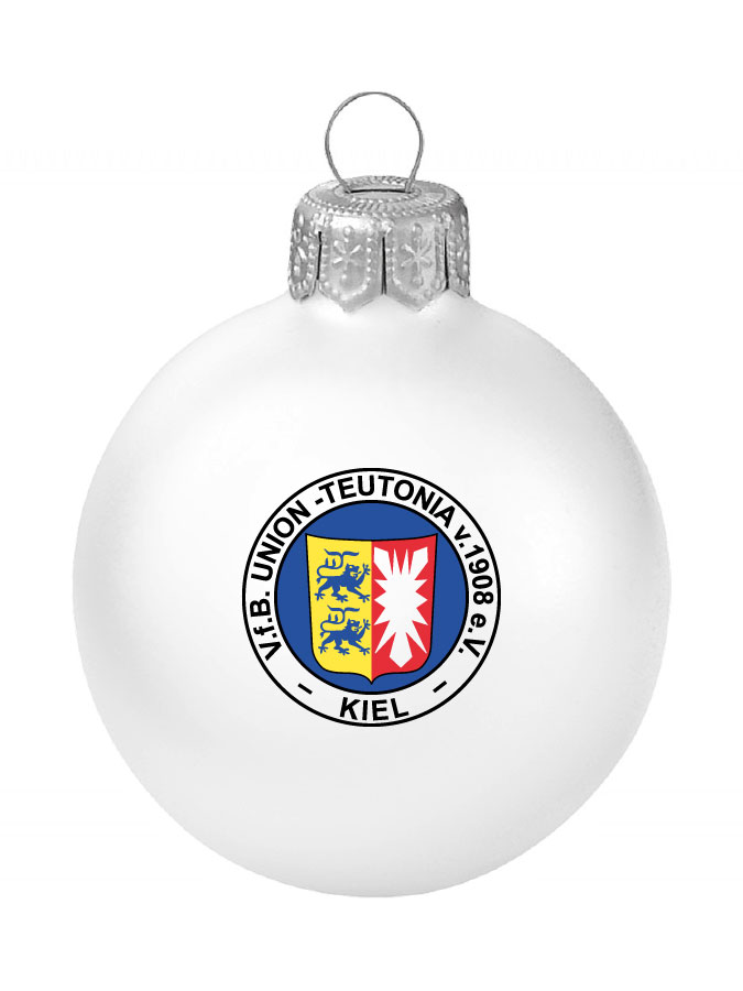 Weihnachtskugel Logo 8cm