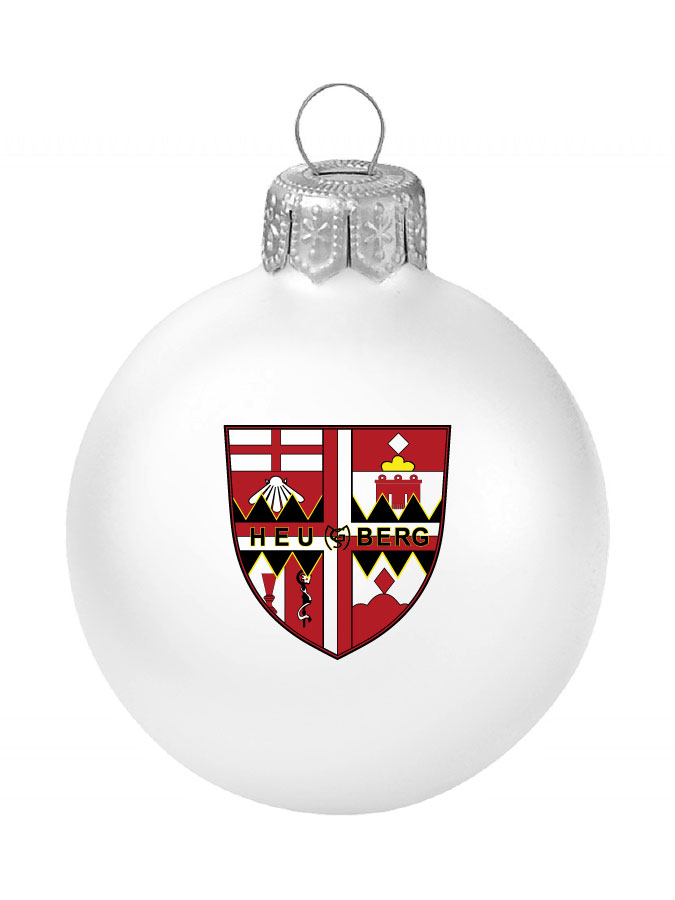 Weihnachtskugel Logo 8cm