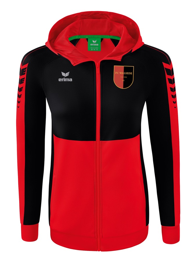 Erima Six Wings Trainingsjacke mit Kapuze Damen