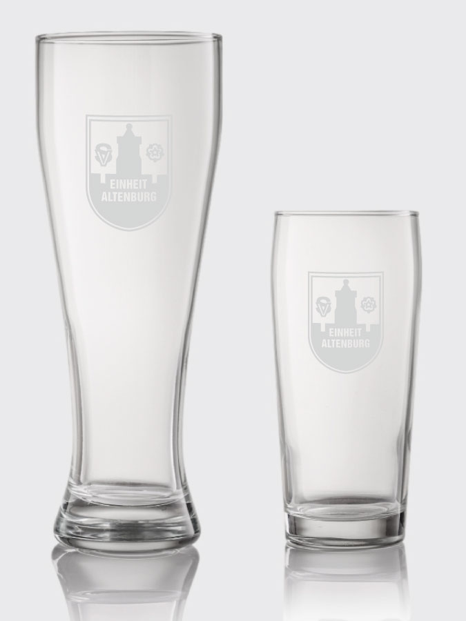 Biergläser Gravur