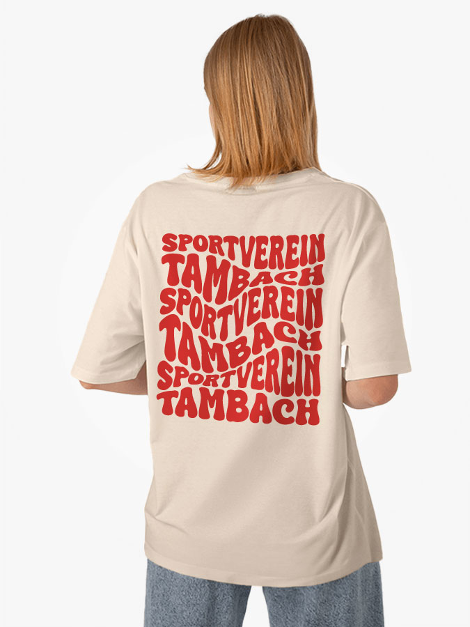 Oversized Shirt Wavy Damen