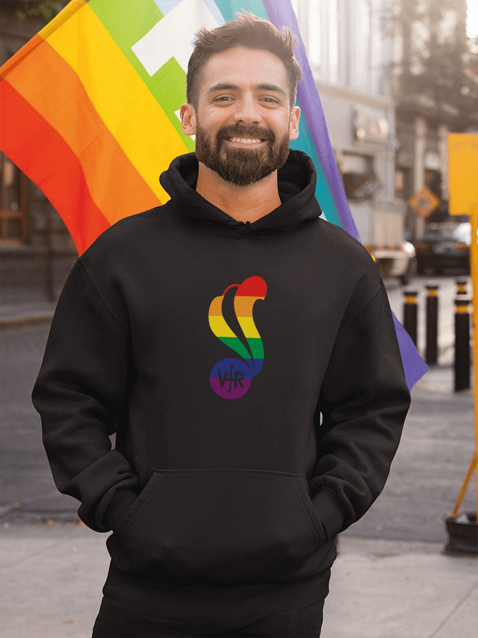 Hoodie Rainbow Herren