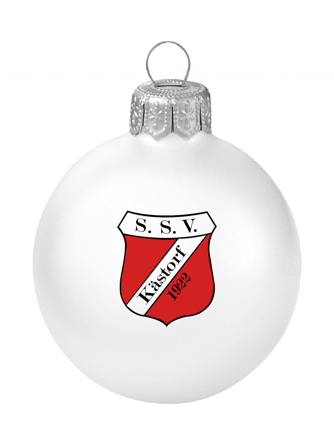 Weihnachtskugel Logo 8cm