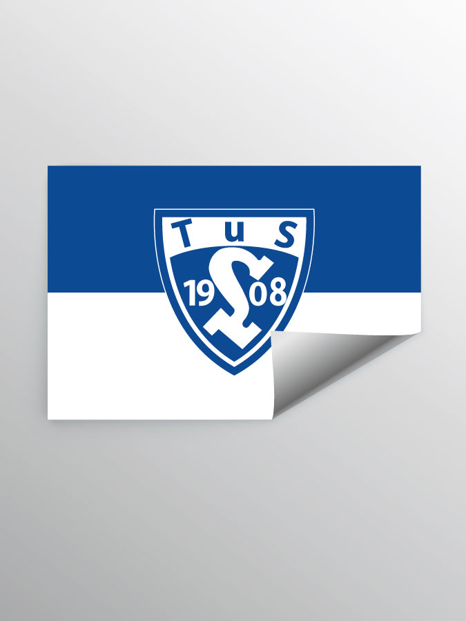 Aufkleber DIN A7 Logo