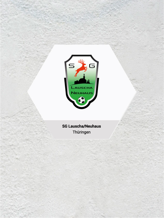 Wandkachel Hexagon mit Logo