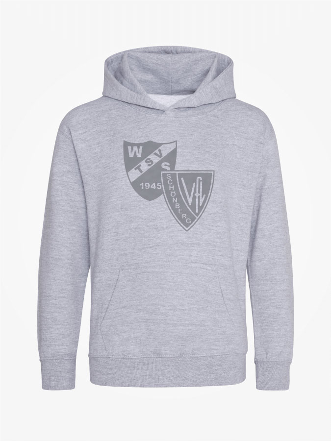 Hoodie All Grey Kids Unisex