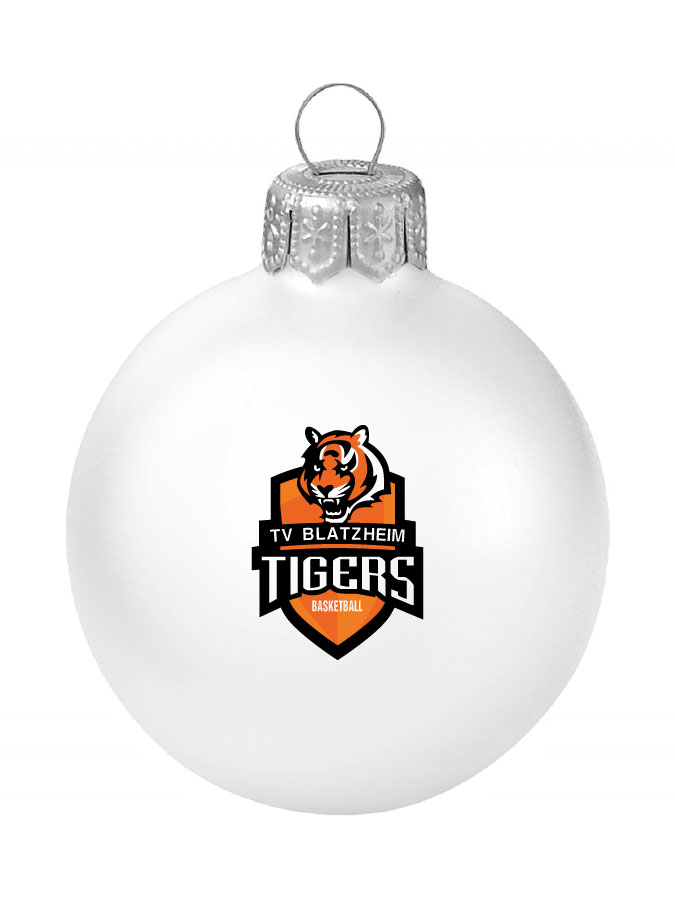 Weihnachtskugel Logo 8cm