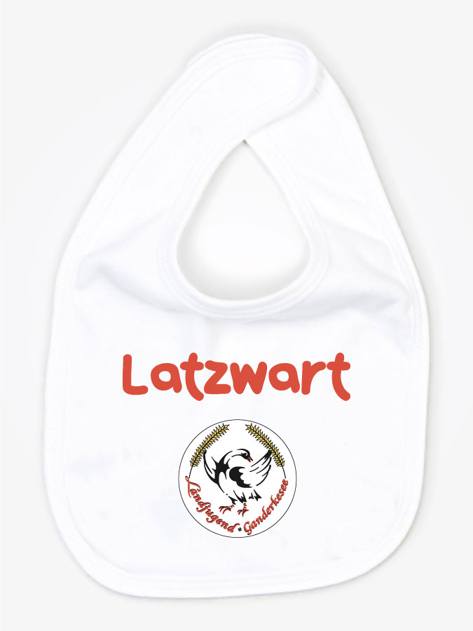Babylätzchen Latzwart