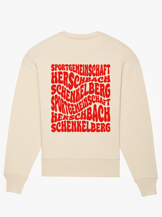 Oversized Sweater Wavy Herren