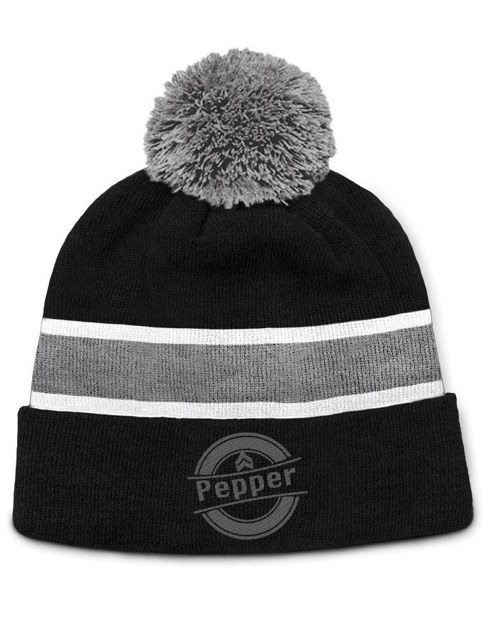 Bommelmütze Sticklogo