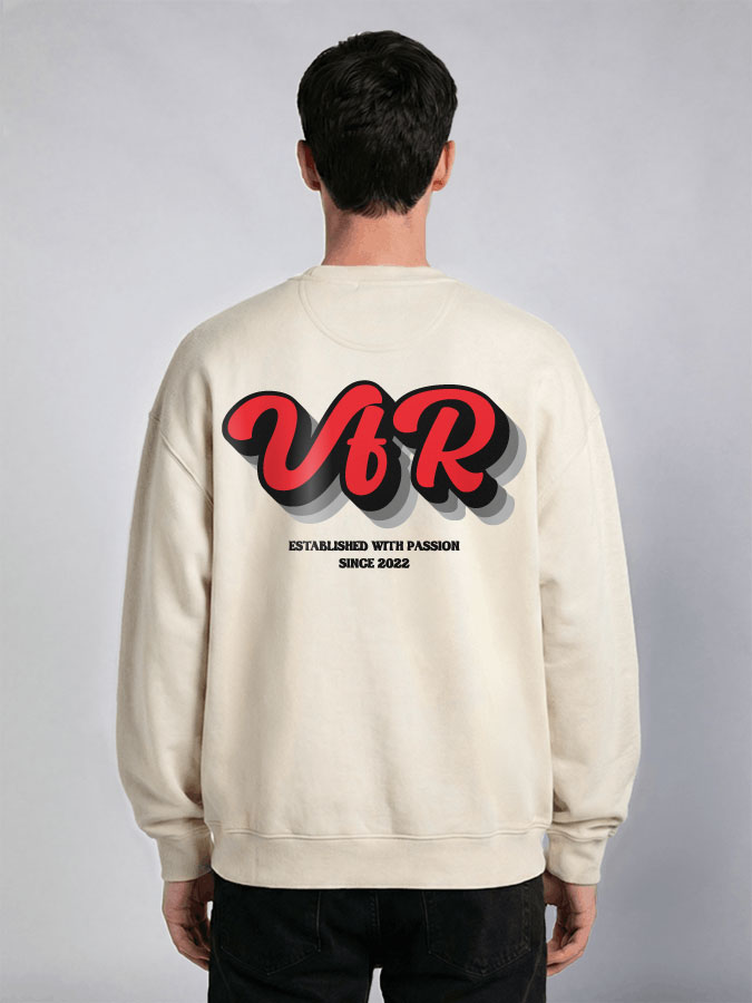 Oversized Sweater Vintage Herren