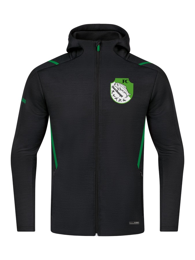 Jako Freizeitjacke Challenge mit Kapuze