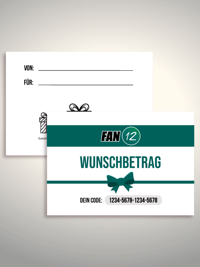 Geschenkgutschein per Versand (Weiß)