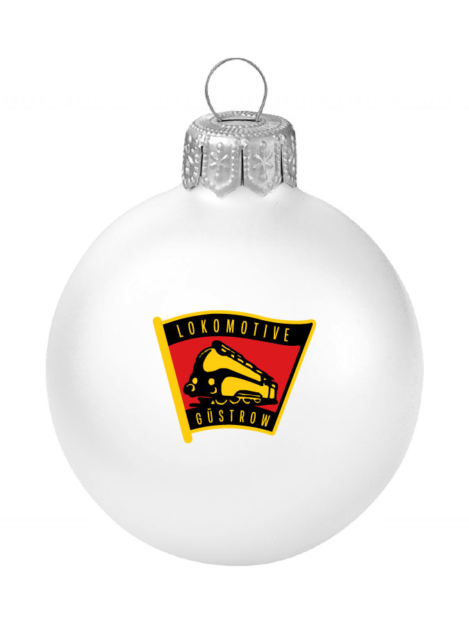 Weihnachtskugel Logo 8cm