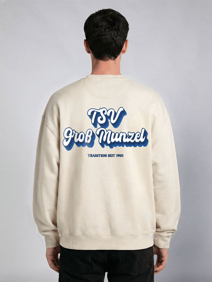 Oversized Sweater Vintage Herren