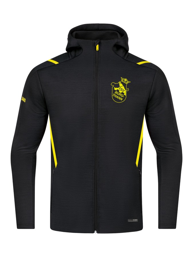 Jako Freizeitjacke Challenge mit Kapuze