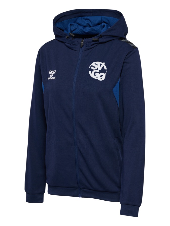 Hummel Authentic Pl Zip Hoodie Damen