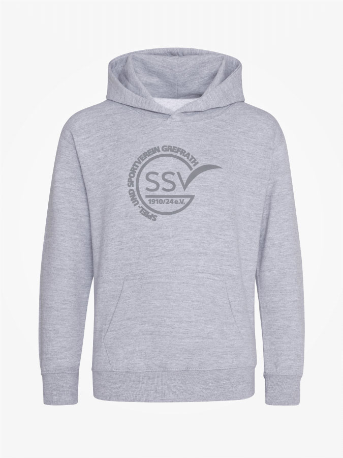 Hoodie All Grey Kids Unisex