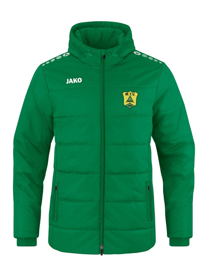 Jako Coachjacke Team mit Kapuze