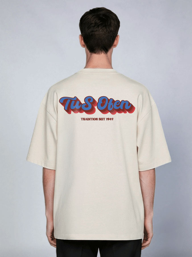 Oversized Shirt Vintage Herren
