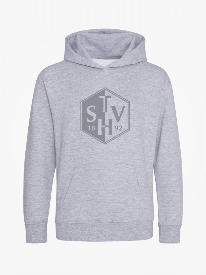 Hoodie All Grey Kids Unisex