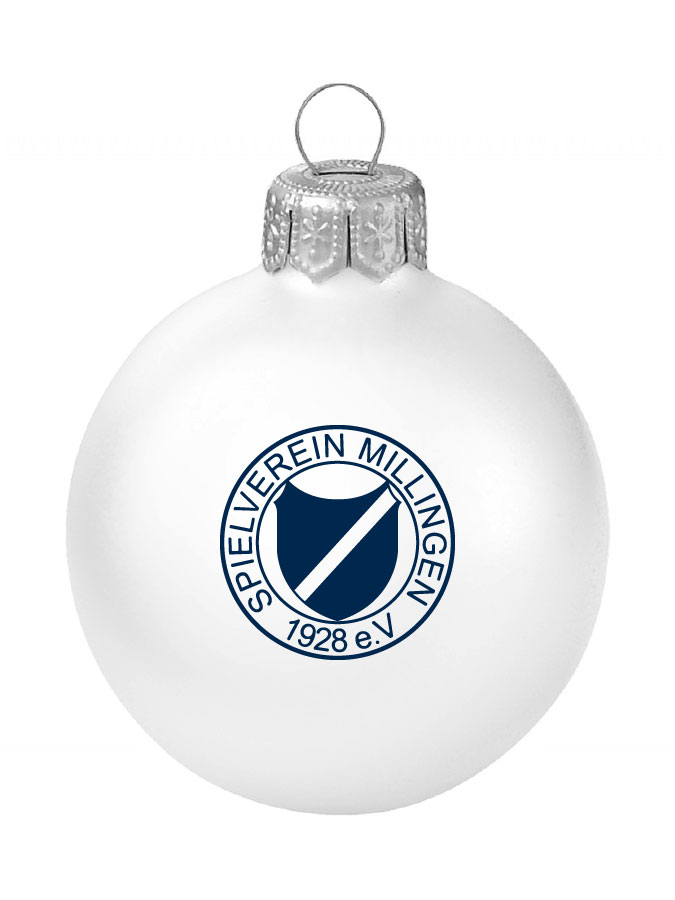 Weihnachtskugel Logo 8cm