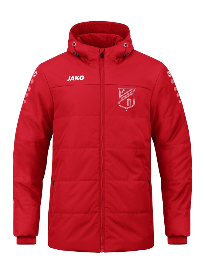Jako Coachjacke Team mit Kapuze
