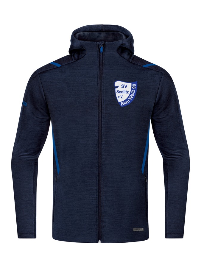 Jako Freizeitjacke Challenge mit Kapuze