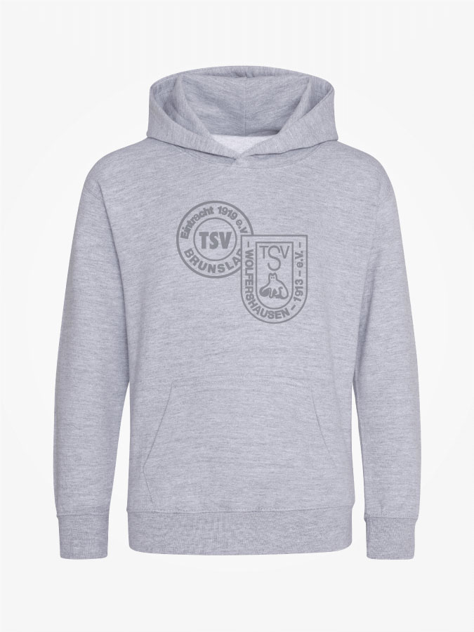 Hoodie All Grey Kids Unisex