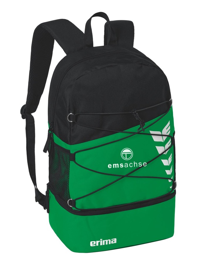 Erima Six Wings Rucksack mit Bodenfach