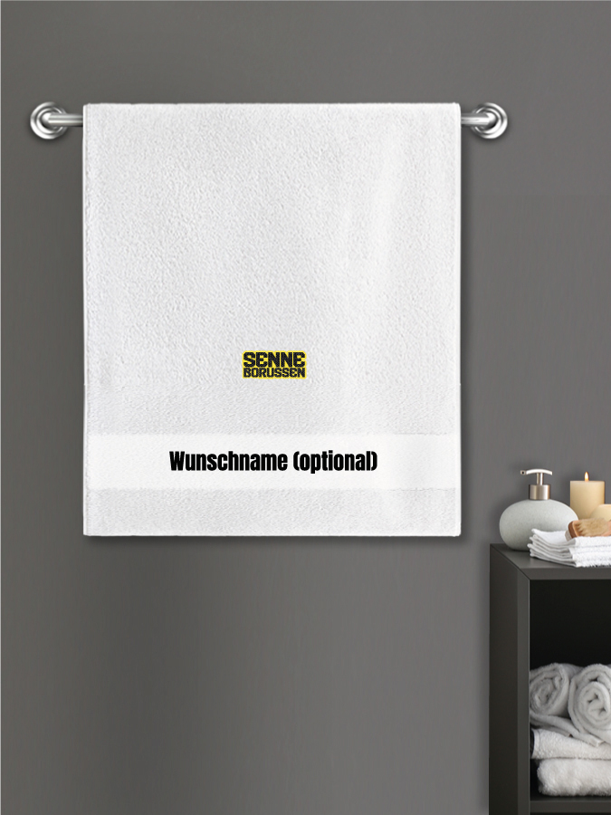 Badehandtuch Team Sticklogo