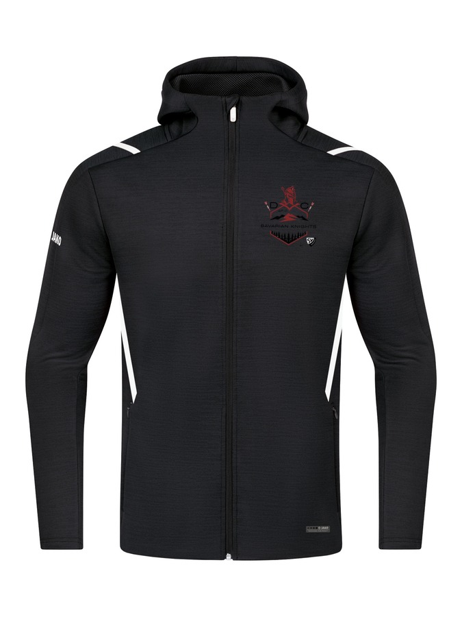 Jako Freizeitjacke Challenge mit Kapuze