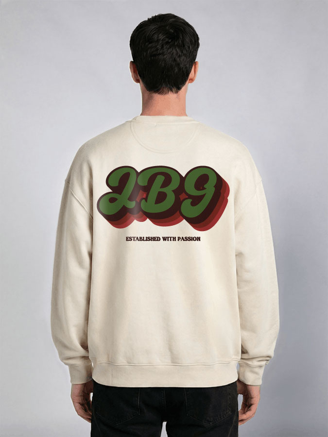 Oversized Sweater Vintage Herren