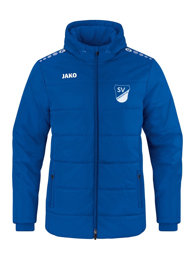 Jako Coachjacke Team mit Kapuze