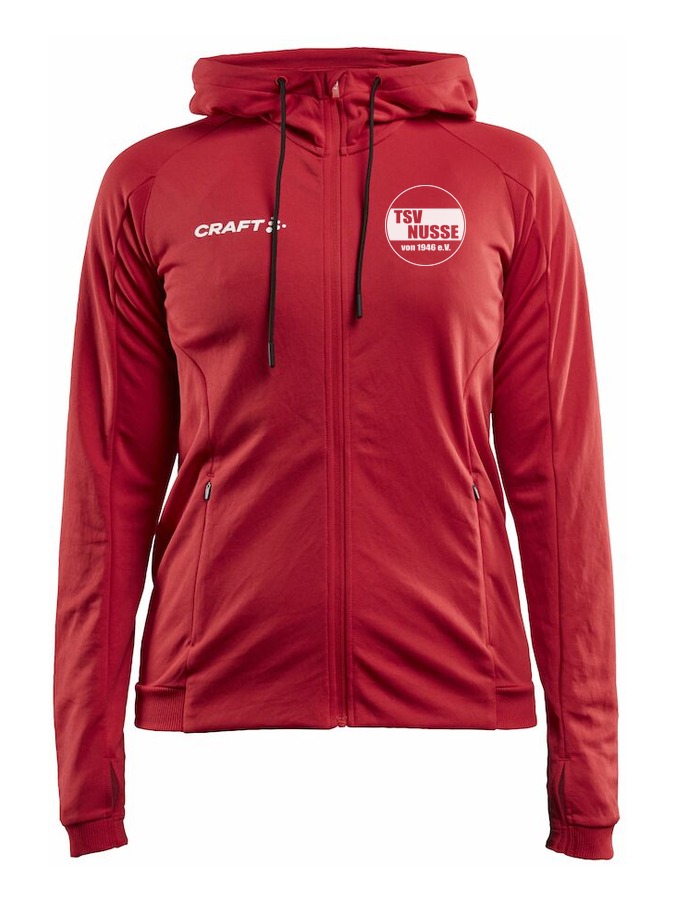 Craft Evolve Kapuzen-Trainingsjacke Damen