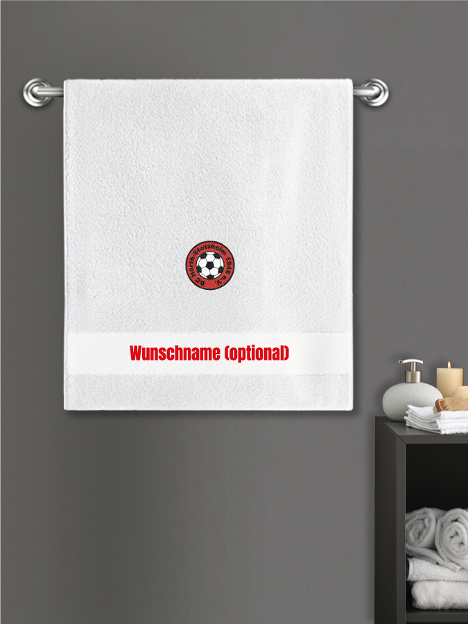 Badehandtuch Team Sticklogo