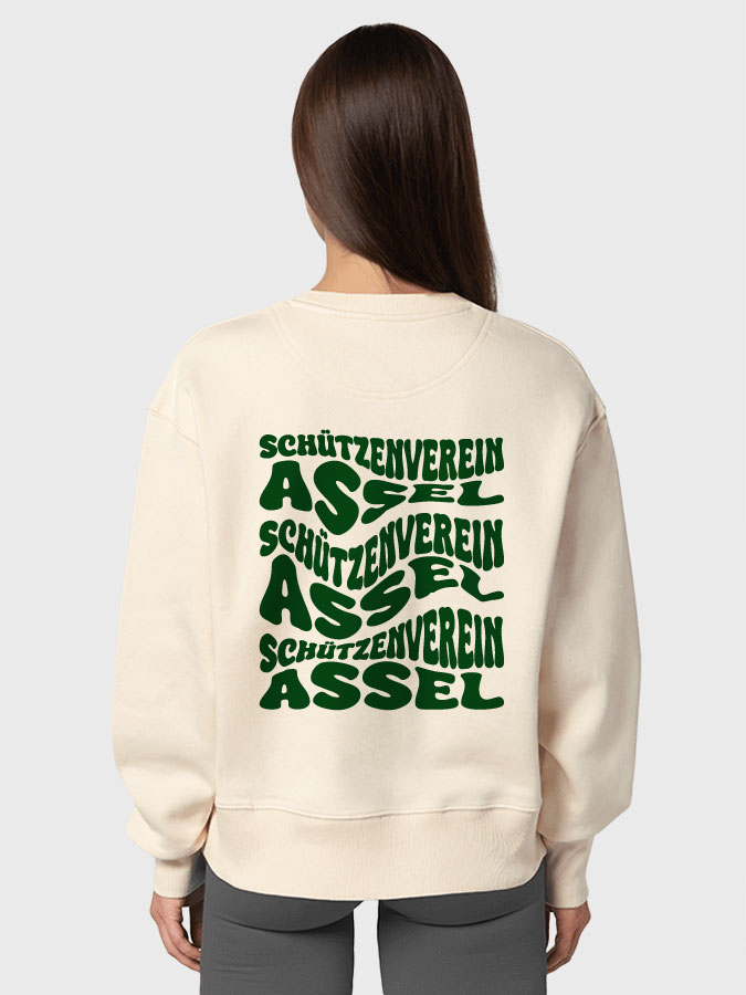 Oversized Sweater Wavy Damen