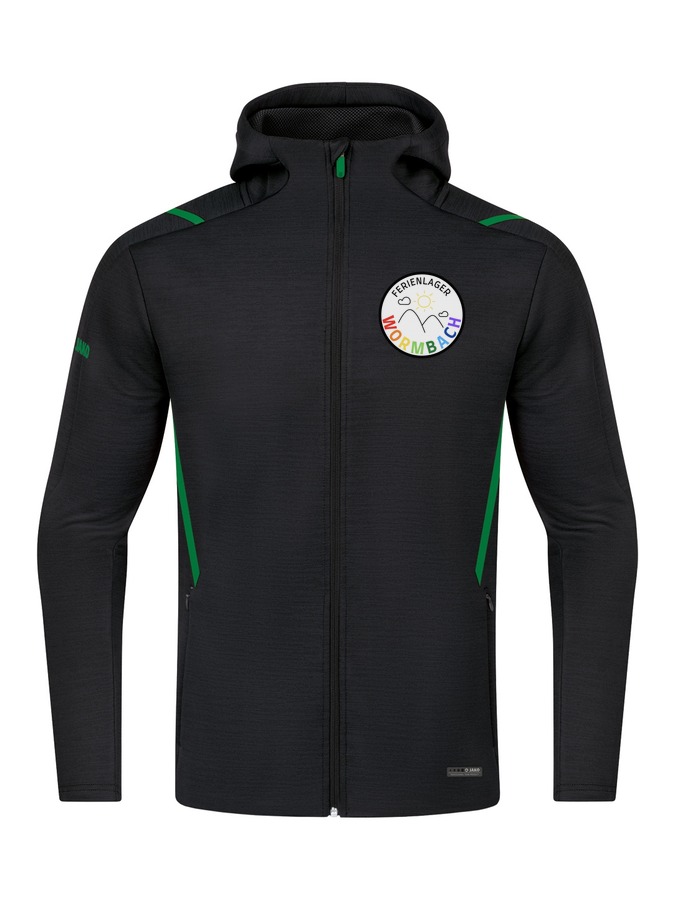 Jako Freizeitjacke Challenge mit Kapuze