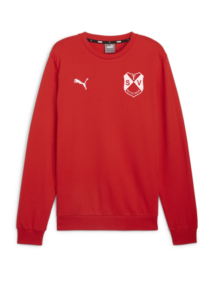 PUMA teamGOAL Casuals Crew Neck Sweatshirt