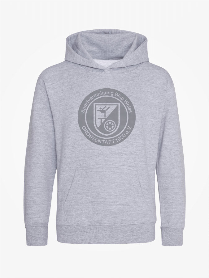 Hoodie All Grey Kids Unisex