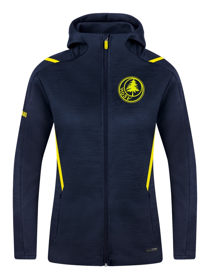 Jako Freizeitjacke Challenge mit Kapuze Damen