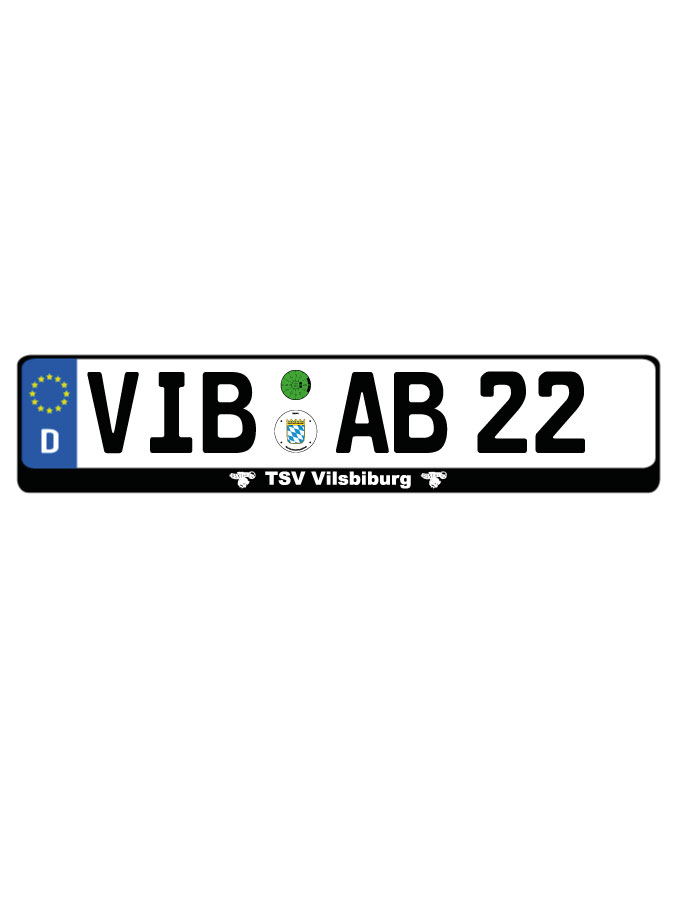 Kennzeichenhalter Kalden (2er Set)