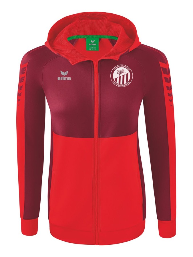 Erima Six Wings Trainingsjacke mit Kapuze Damen