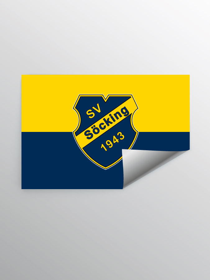 Aufkleber DIN A7 Logo