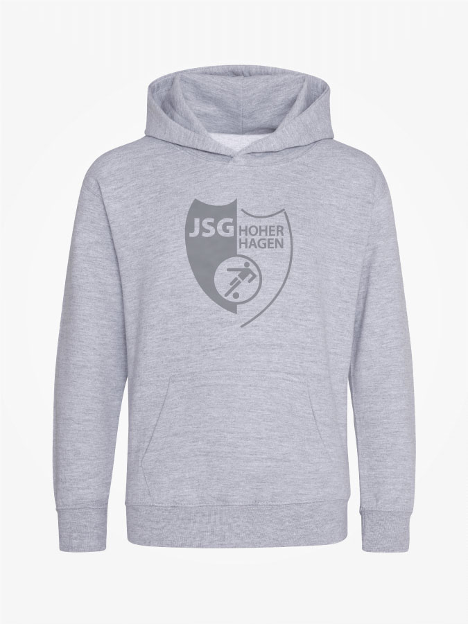 Hoodie All Grey Kids Unisex
