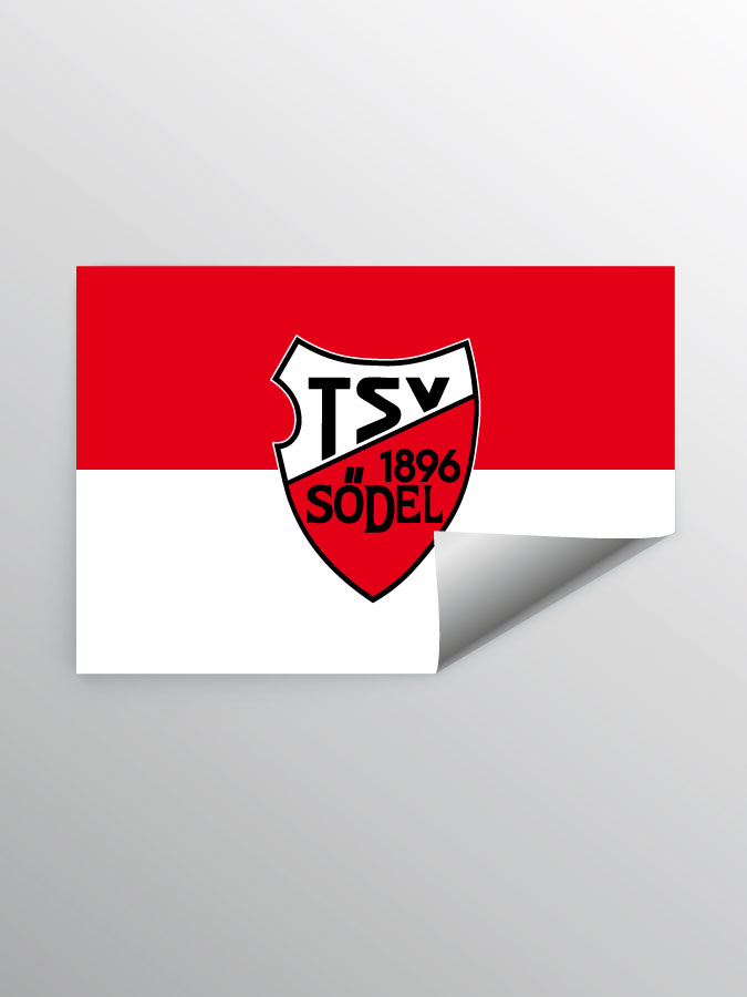 Aufkleber DIN A7 Logo