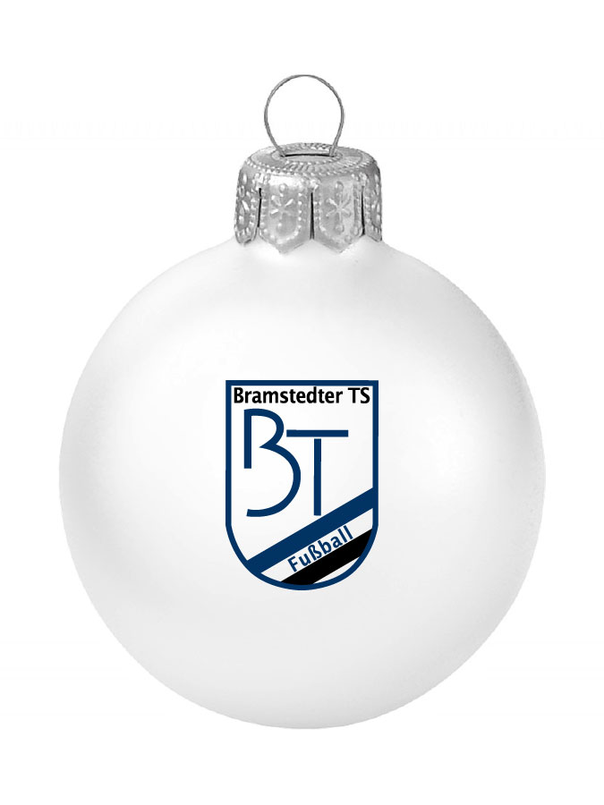 Weihnachtskugel Logo 8cm